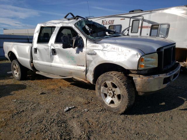 1FTWW31P07EA17769 - 2007 FORD F350 SRW SUPER DUTY WHITE photo 4