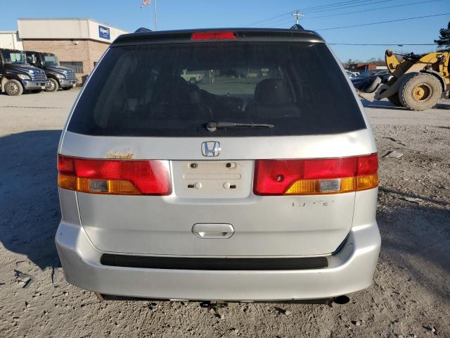 2HKRL18632H512273 - 2002 HONDA ODYSSEY EX SILVER photo 6