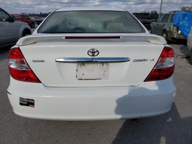 4T1BE32K83U223146 - 2003 TOYOTA CAMRY LE WHITE photo 6