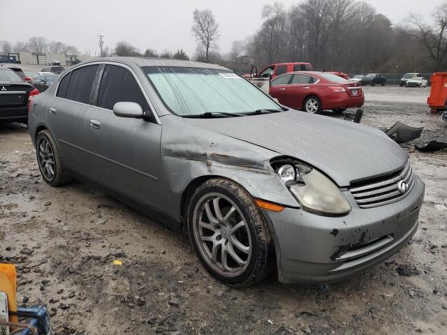 JNKCV51E34M619825 - 2004 INFINITI G35 GRAY photo 4