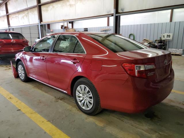 4T1BF1FK9DU724575 - 2013 TOYOTA CAMRY L RED photo 2