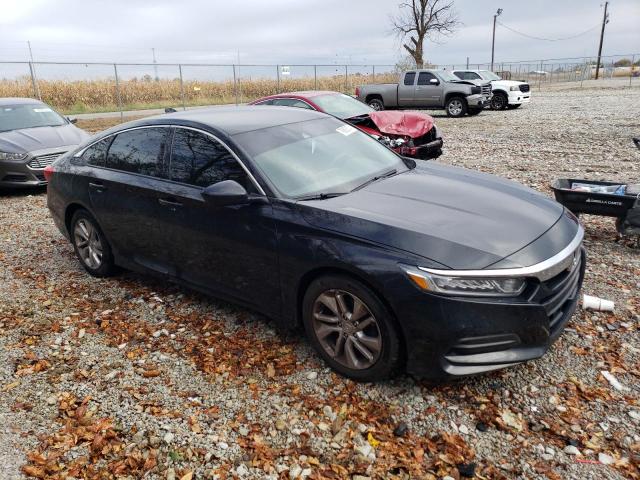 1HGCV1F19JA088774 - 2018 HONDA ACCORD LX BLACK photo 4