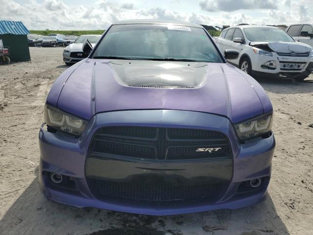 2C3CDXEJ6DH740847 - 2013 DODGE CHARGER SRT-8 PURPLE photo 5