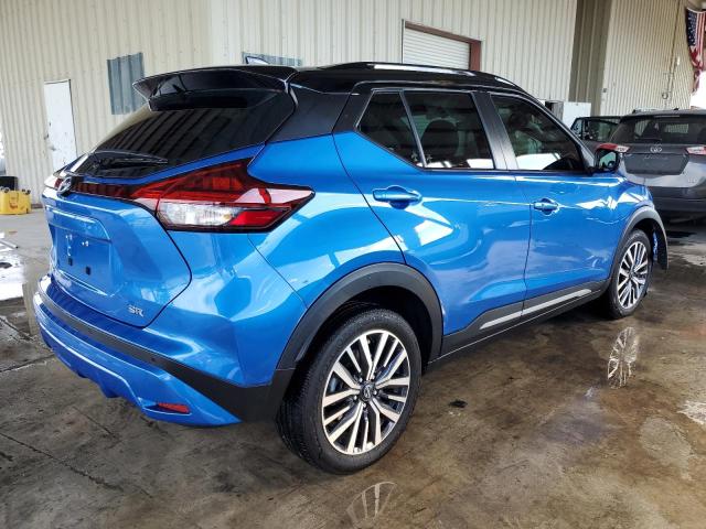 3N1CP5DV7PL467198 - 2023 NISSAN KICKS SR BLUE photo 3