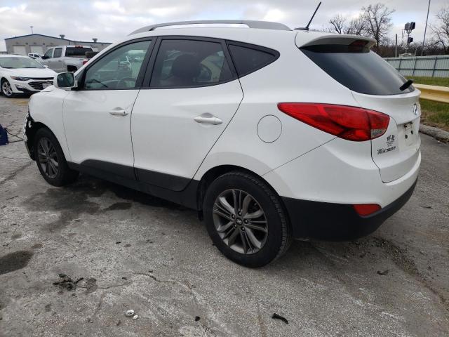 KM8JU3AG9EU839906 - 2014 HYUNDAI TUCSON GLS WHITE photo 2