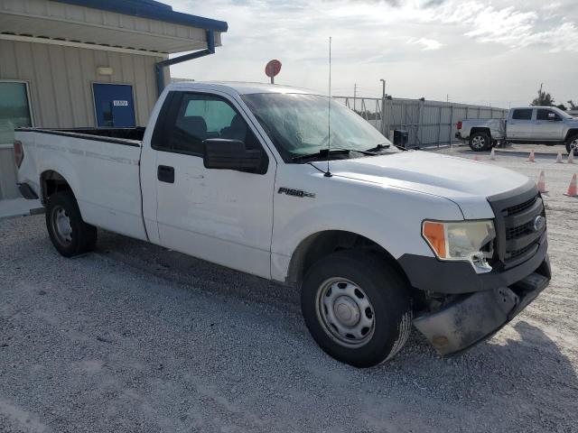 1FTNF1CF2EKD77208 - 2014 FORD F150 WHITE photo 4