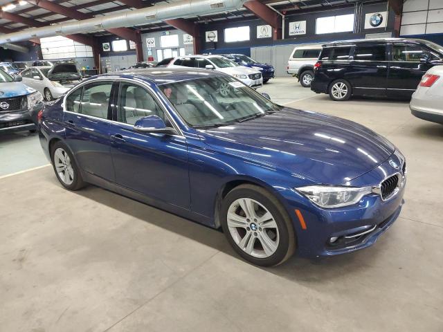 WBA8D9G3XHNU61696 - 2017 BMW 330 XI BLUE photo 4