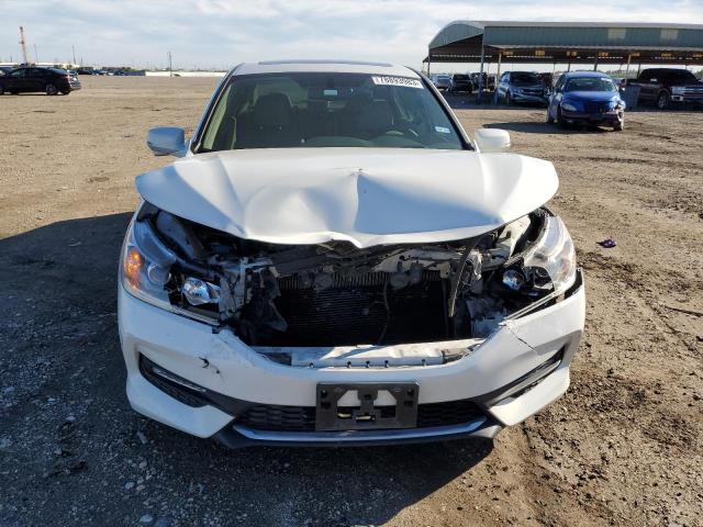 1HGCR2F8XHA305234 - 2017 HONDA ACCORD EXL WHITE photo 5