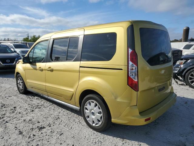 NM0GE9F77E1139436 - 2014 FORD TRANSIT CO XLT YELLOW photo 2