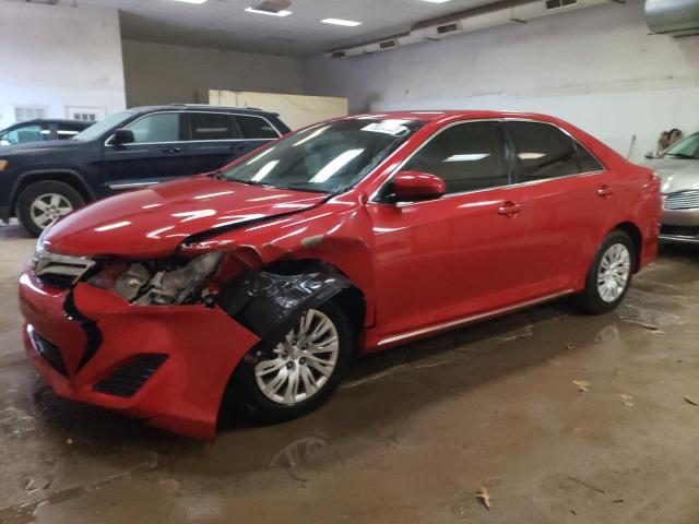 4T4BF1FK3DR310102 - 2013 TOYOTA CAMRY L RED photo 1