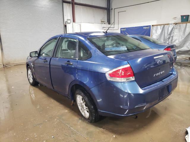 1FAHP35NX8W265401 - 2008 FORD FOCUS SE BLUE photo 2