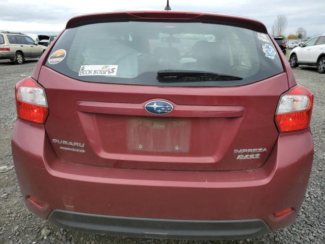 JF1GPAD67E8261963 - 2014 SUBARU IMPREZA PREMIUM BURGUNDY photo 6