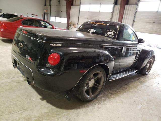 1GCES14P54B109044 - 2004 CHEVROLET SSR BLACK photo 3