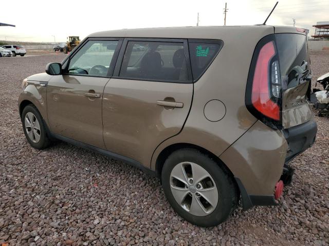 KNDJN2A29E7109136 - 2014 KIA SOUL BROWN photo 2