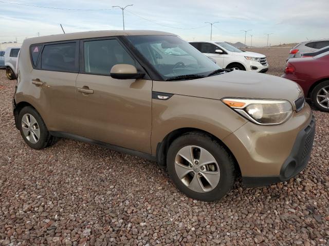 KNDJN2A29E7109136 - 2014 KIA SOUL BROWN photo 4