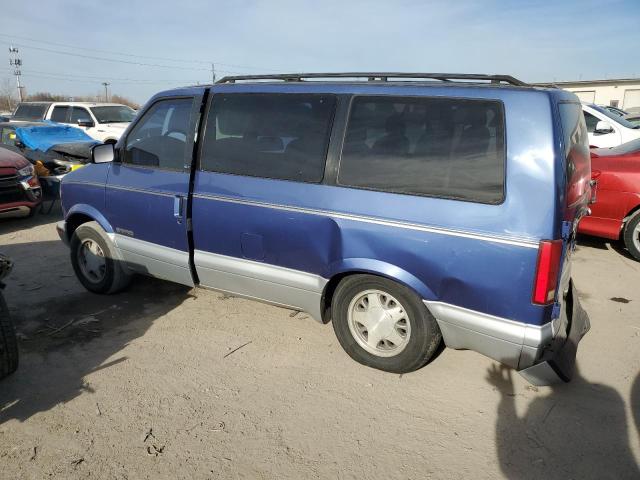 1GKDM19WXTB511165 - 1996 GMC SAFARI XT BLUE photo 2