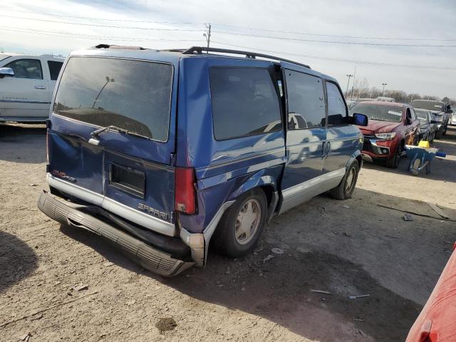 1GKDM19WXTB511165 - 1996 GMC SAFARI XT BLUE photo 3