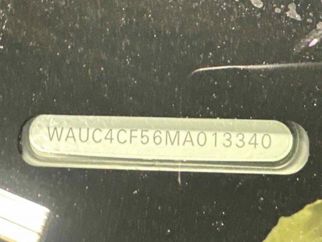 WAUC4CF56MA013340 - 2021 AUDI S5 PREMIUM PLUS ნაცრისფერი ფოტო 10