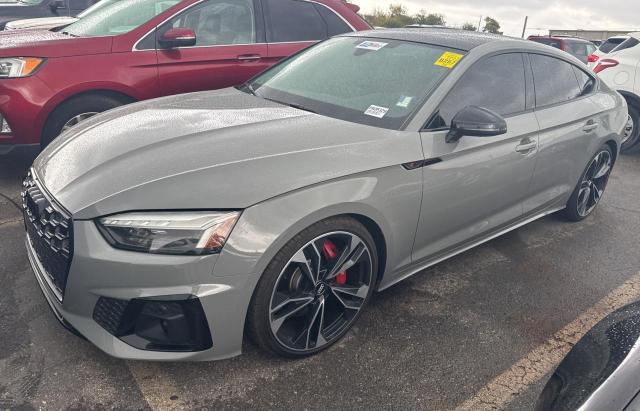 WAUC4CF56MA013340 - 2021 AUDI S5 PREMIUM PLUS ნაცრისფერი ფოტო 2