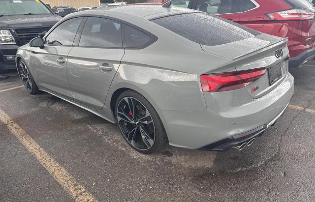 WAUC4CF56MA013340 - 2021 AUDI S5 PREMIUM PLUS ნაცრისფერი ფოტო 3