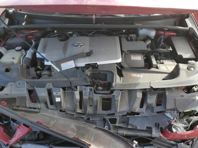 JTDKARFP1J3095697 - 2018 TOYOTA PRIUS PRIM 红色 照片 11