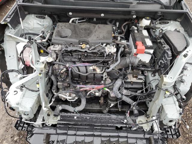 2T3P1RFV5NW326270 - 2022 TOYOTA RAV4 XLE GRAY photo 12