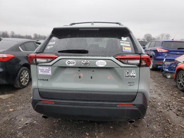 2T3P1RFV5NW326270 - 2022 TOYOTA RAV4 XLE GRAY photo 6