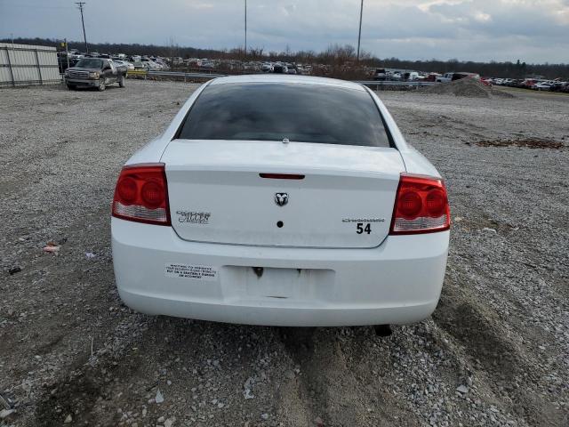 2B3AA4CVXAH304533 - 2010 DODGE CHARGER WHITE photo 6