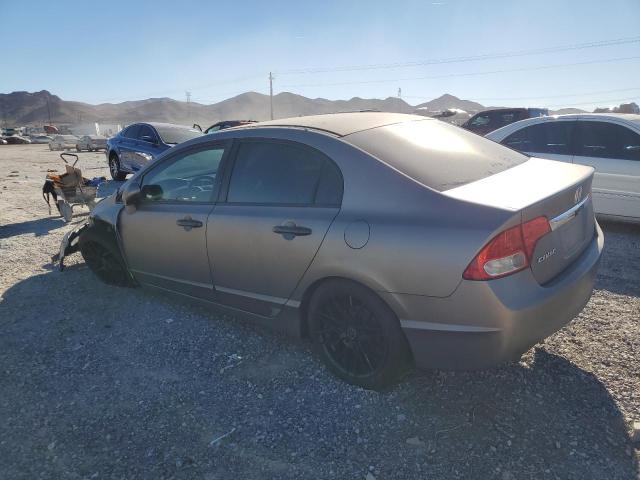 2HGFA16599H518232 - 2009 HONDA CIVIC LX GRAY photo 2