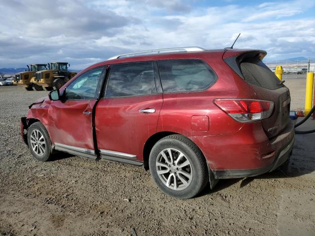 5N1AR2NN5FC606481 - 2015 NISSAN PATHFINDER MAROON photo 2