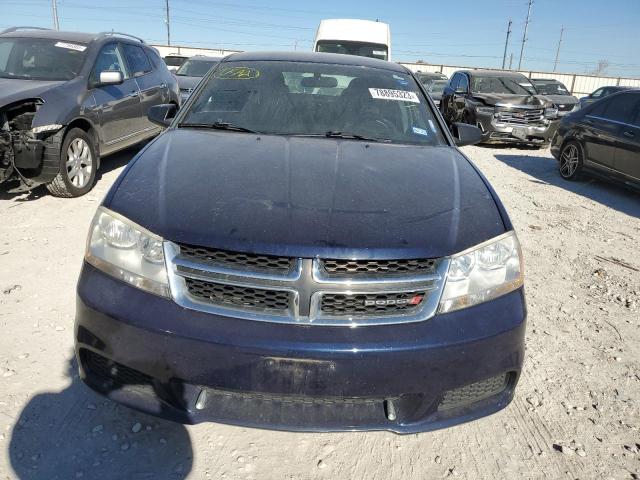 1C3CDZAB7EN137036 - 2014 DODGE AVENGER SE BLUE photo 5