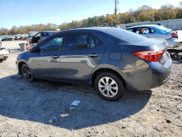 5YFBURHE5HP698432 - 2017 TOYOTA COROLLA L GRAY photo 2