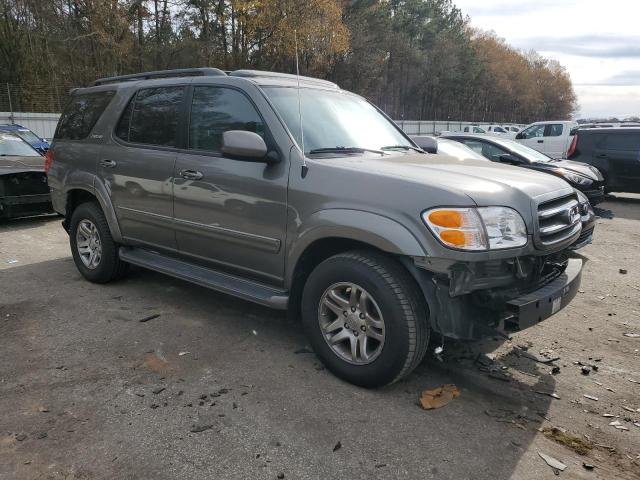5TDZT38A24S211006 - 2004 TOYOTA SEQUOIA LIMITED GRAY photo 4