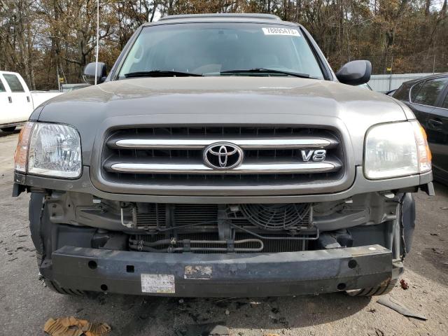 5TDZT38A24S211006 - 2004 TOYOTA SEQUOIA LIMITED GRAY photo 5