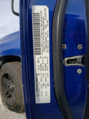 1C6RR6FT3ES243614 - 2014 RAM 1500 ST BLUE photo 12