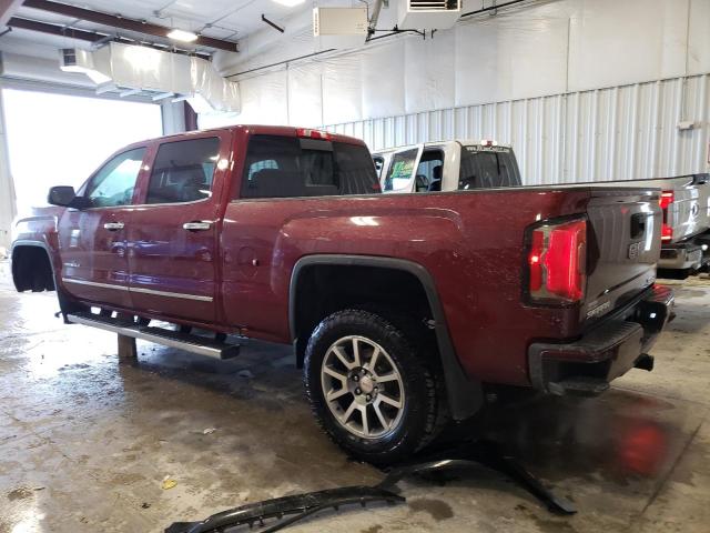 3GTU2PEC9GG238393 - 2016 GMC SIERRA K1500 DENALI RED photo 2