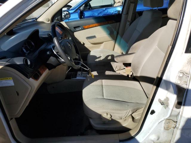 KL1TD66E19B681172 - 2009 CHEVROLET AVEO LS 白色 照片 7