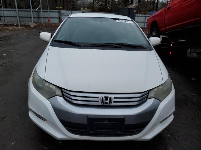 JHMZE2H3XBS001536 - 2011 HONDA INSIGHT WHITE photo 5