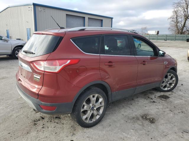 1FMCU0JXXEUD22315 - 2014 FORD ESCAPE TITANIUM RED photo 3