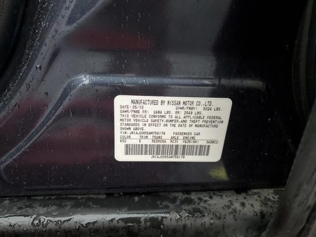 JN1AJ0HR5AM756179 - 2010 INFINITI EX35 BASE გრაფიტი ფოტო 13