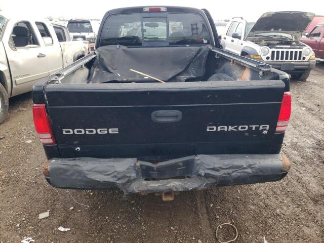 1D7HG38N23S329099 - 2003 DODGE DAKOTA QUAD SPORT BLACK photo 6