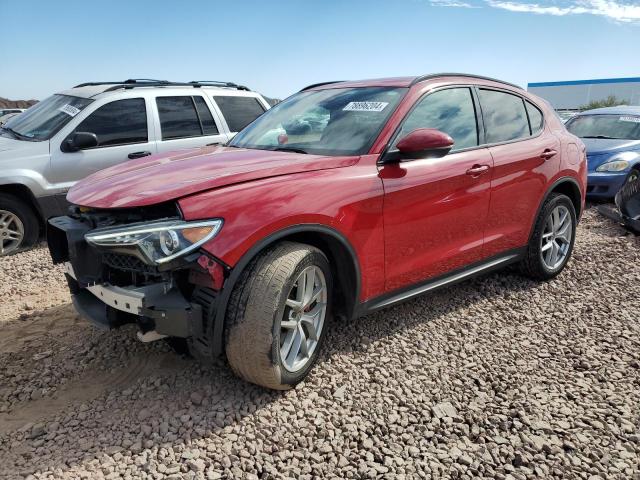 ZASFAKNN3J7C01317 - 2018 ALFA ROMEO STELVIO TI SPORT RED photo 1