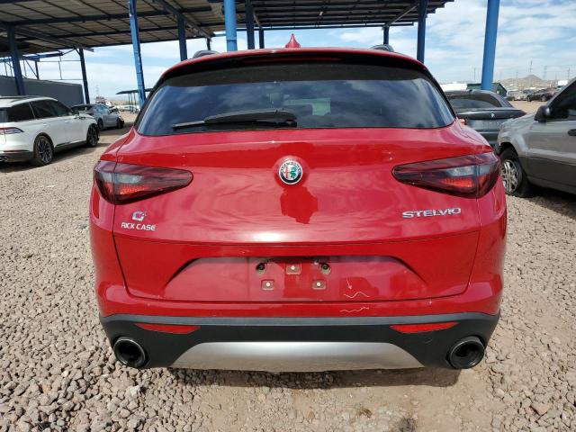 ZASFAKNN3J7C01317 - 2018 ALFA ROMEO STELVIO TI SPORT RED photo 6