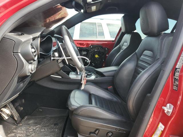 ZASFAKNN3J7C01317 - 2018 ALFA ROMEO STELVIO TI SPORT RED photo 7