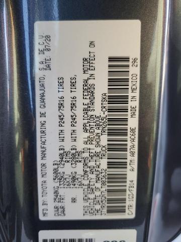 3TYRX5GN7LT003632 - 2020 TOYOTA TACOMA ACCESS CAB Сұр фото 12