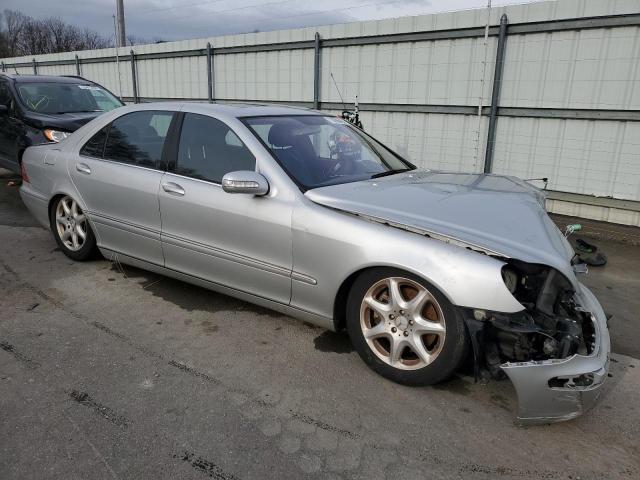 WDBNG83J96A480321 - 2006 MERCEDES-BENZ S 430 4MATIC SILVER photo 4