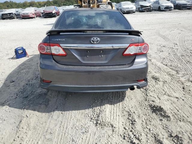 5YFBU4EEXCP065991 - 2012 TOYOTA COROLLA BASE GRAY photo 6