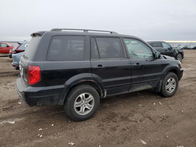 5FNYF18465B024505 - 2005 HONDA PILOT EX BLACK photo 3