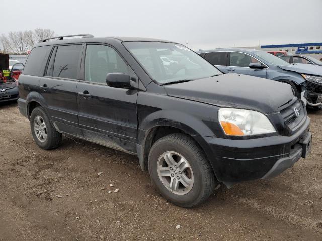 5FNYF18465B024505 - 2005 HONDA PILOT EX BLACK photo 4