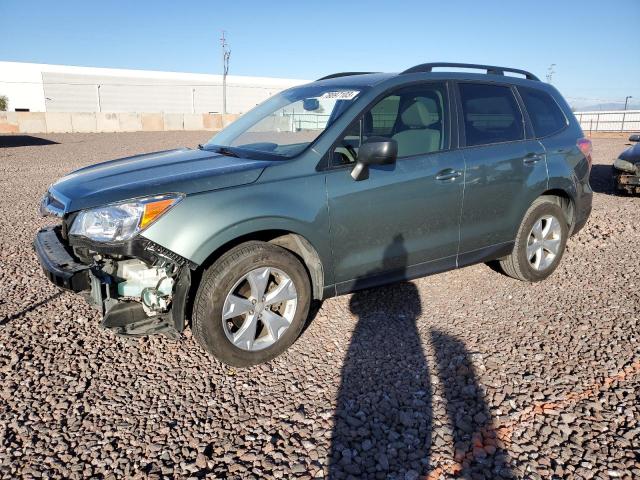 JF2SJABC0GH414735 - 2016 SUBARU FORESTER 2.5I GREEN photo 1